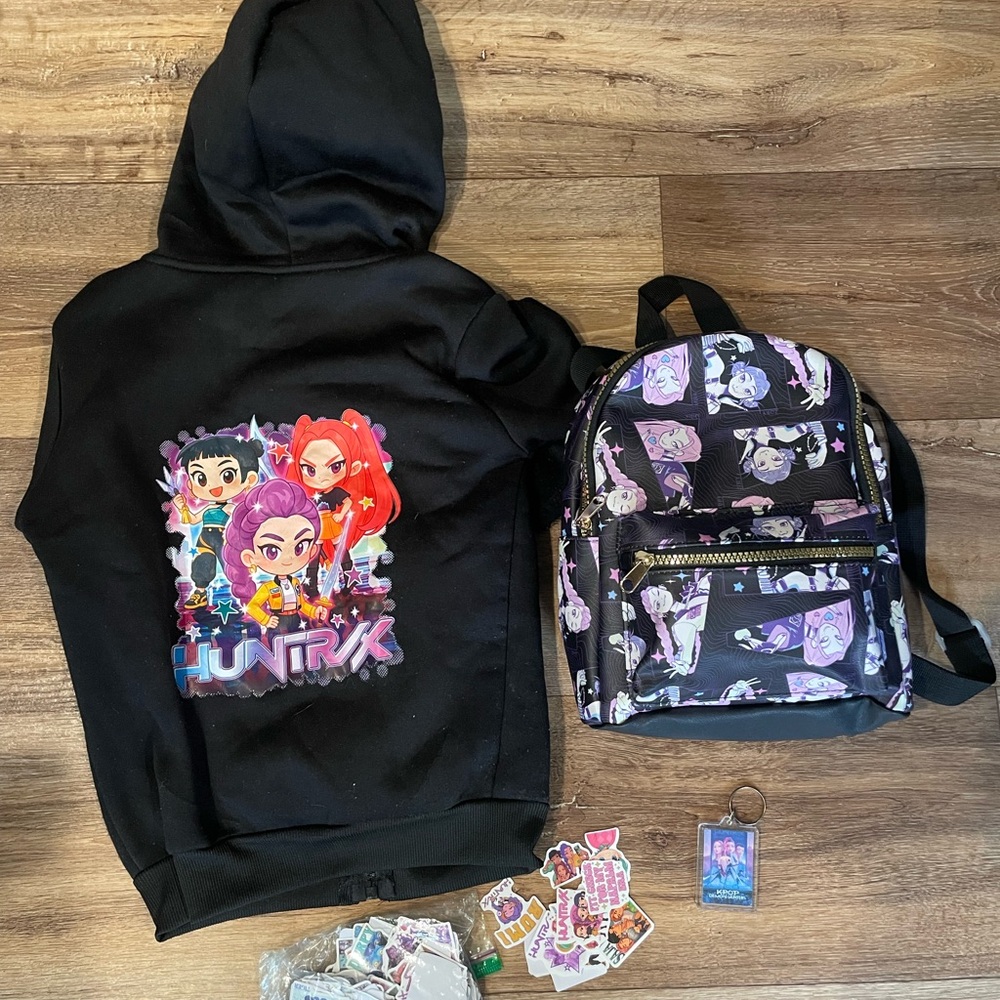 K-Pop Demon Hunters Mini Backpack Bundle